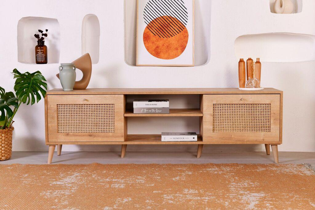 Hanah Home Hazeran 180 TV polica, Braon