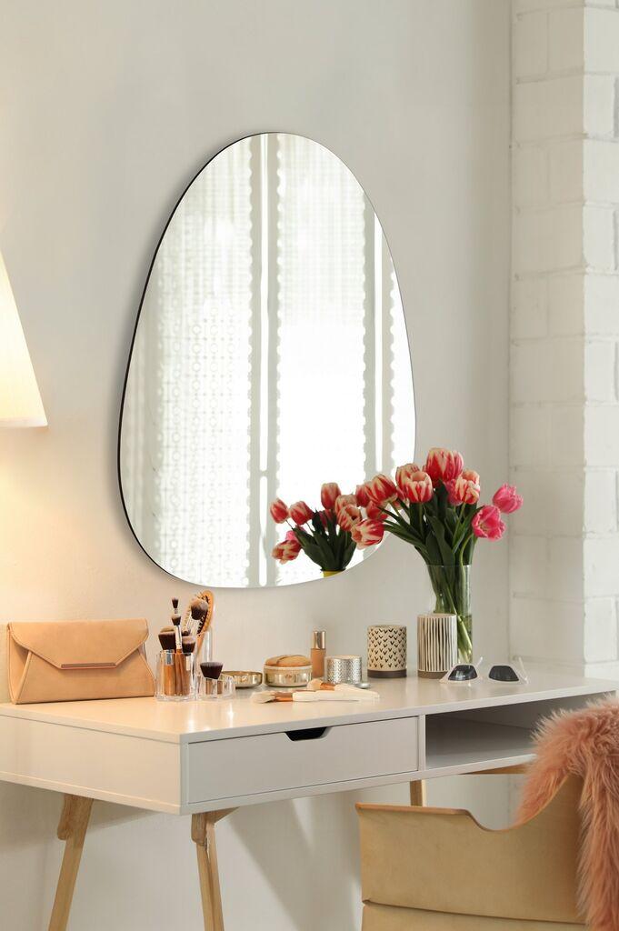 Hanah Home Ogledalo Srebrno
