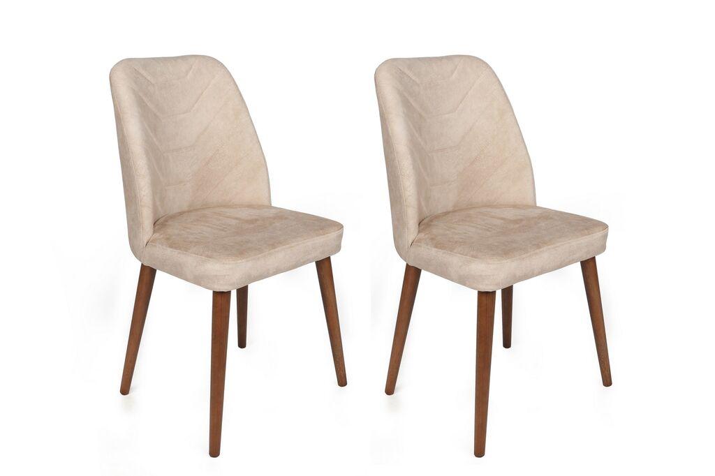 Hanah Home Dallas 550 V2 Stolica, 2 komada, Bež