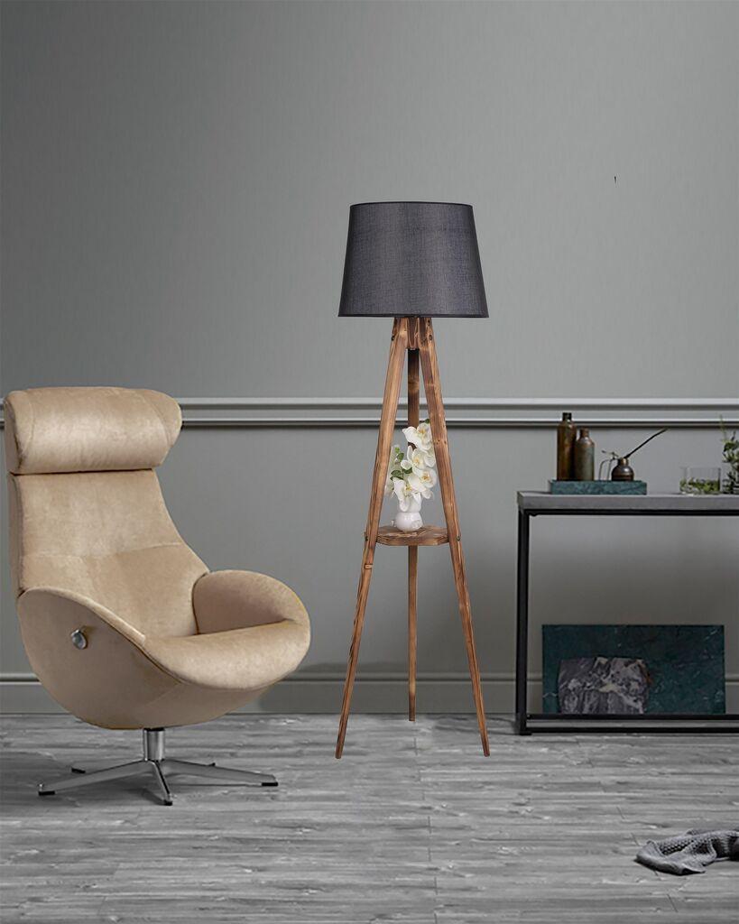 Opviq Sehbali Tripod 534LUN2182 Podna lampa, Siva