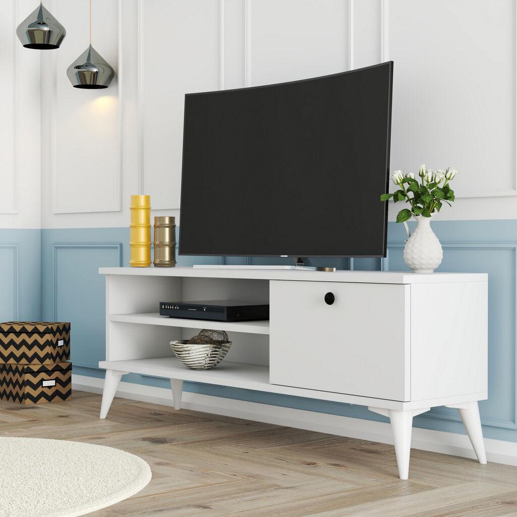 Hanah home TV Komoda Retro Bela