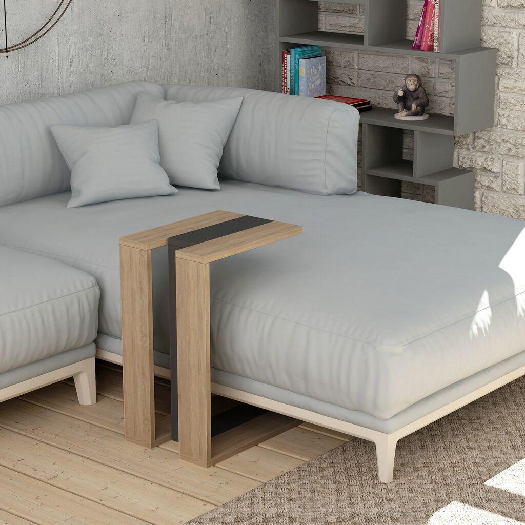 Hanah Home Pomoćni stočić Muju, Braon