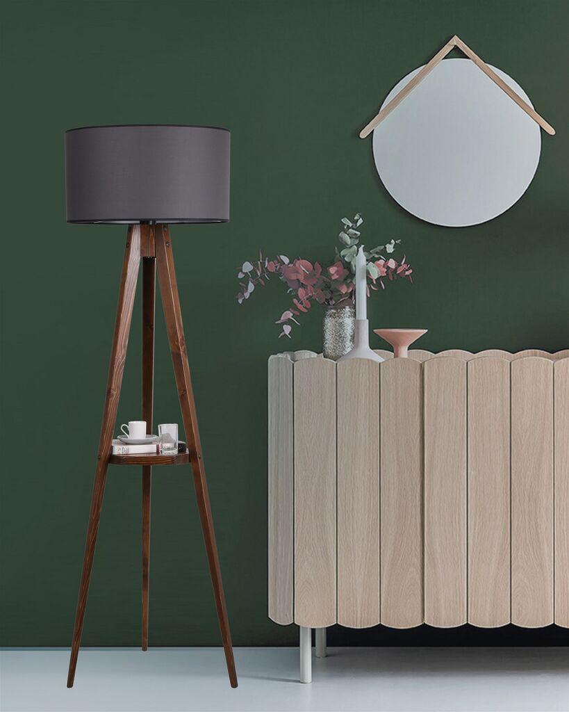 Opviq 534LUN2169 Podna lampa, Crna