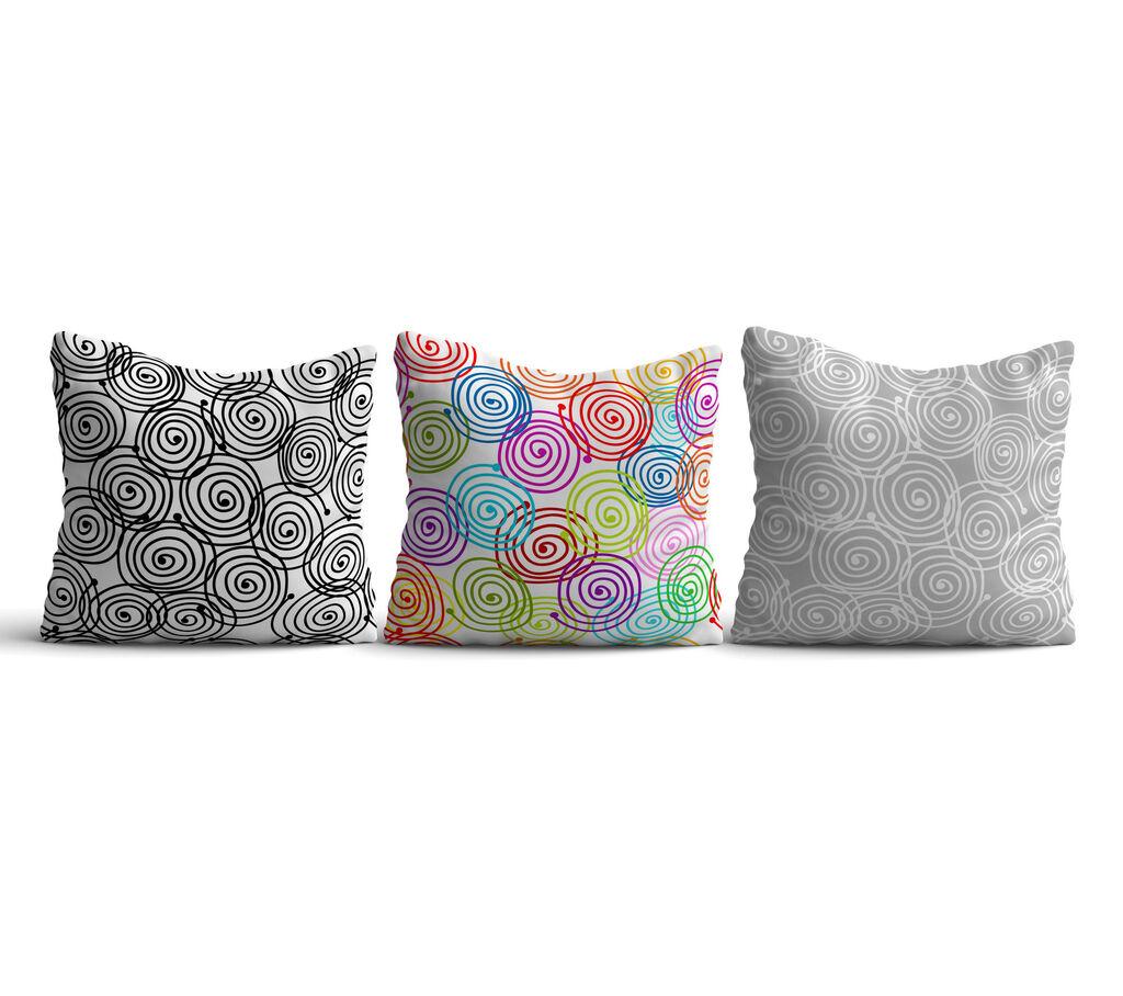 Aberto Design Set 3 jastučnice 43x43cm Šareni