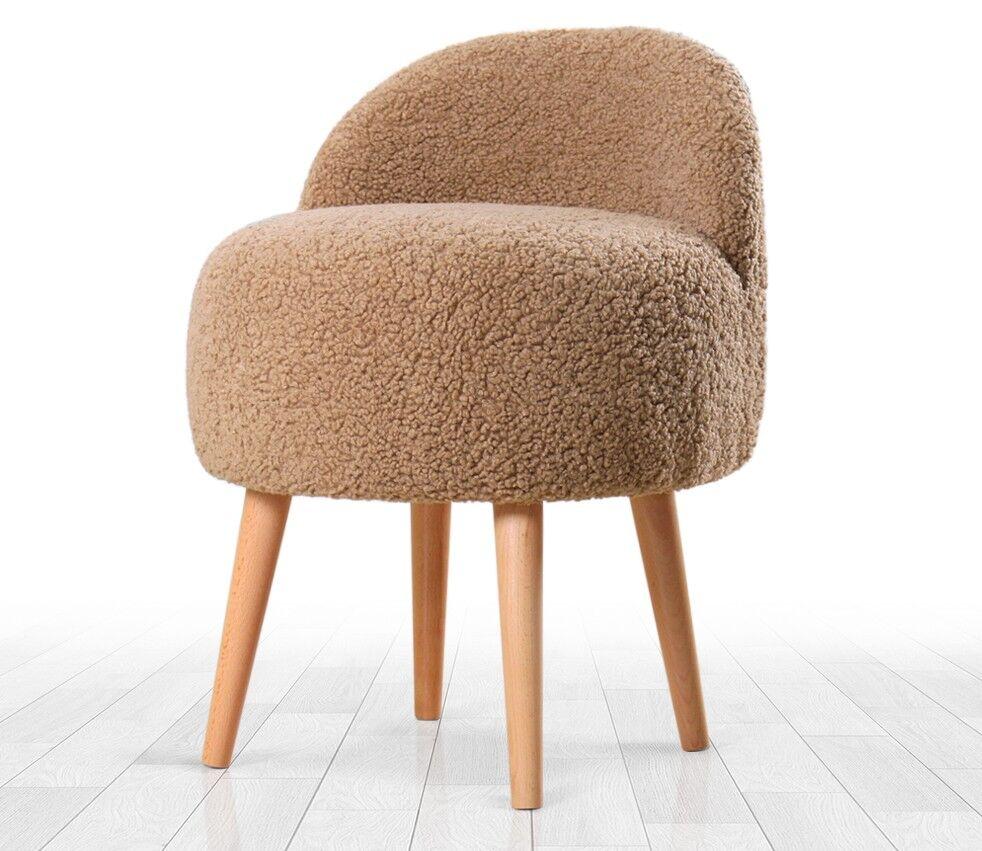 Atelier del Sofa Tabure 48x47x42cm, Braon