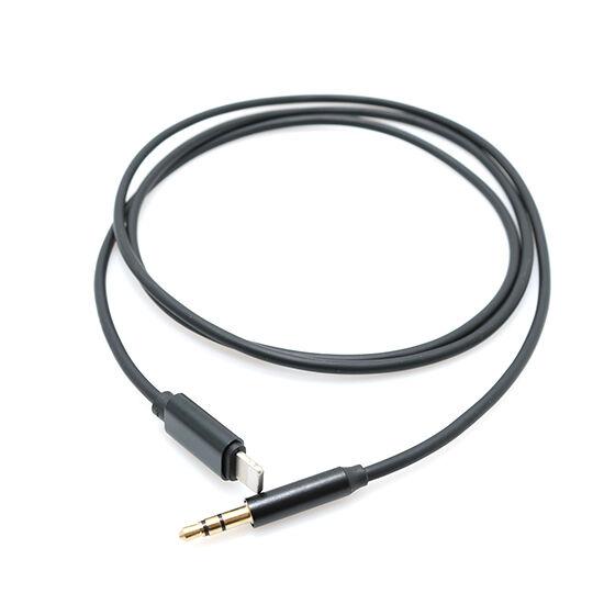USB Data kabal JH-023 Iphone lightning na 3.5mm (AUX), Muški, Crni