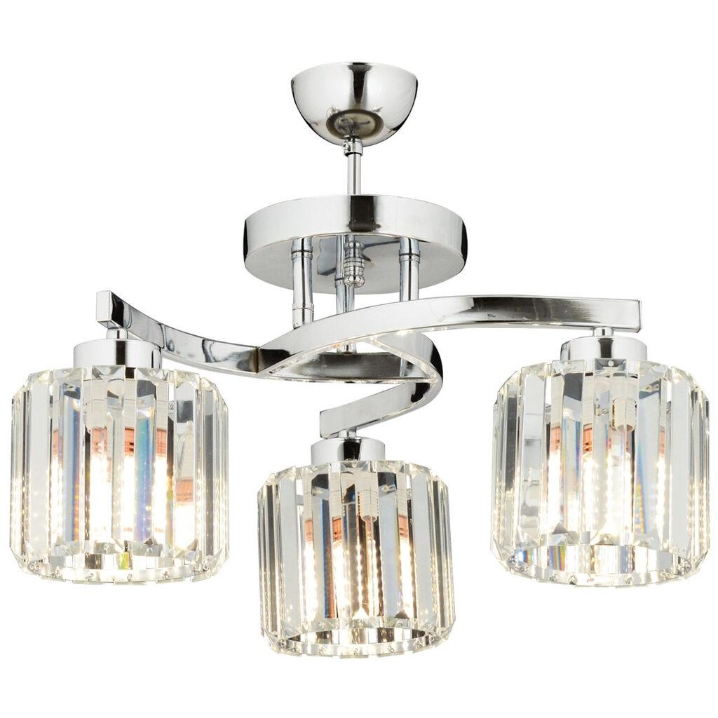 Opviq Luster AV 65229 3K, Metalni, Srebrna boja