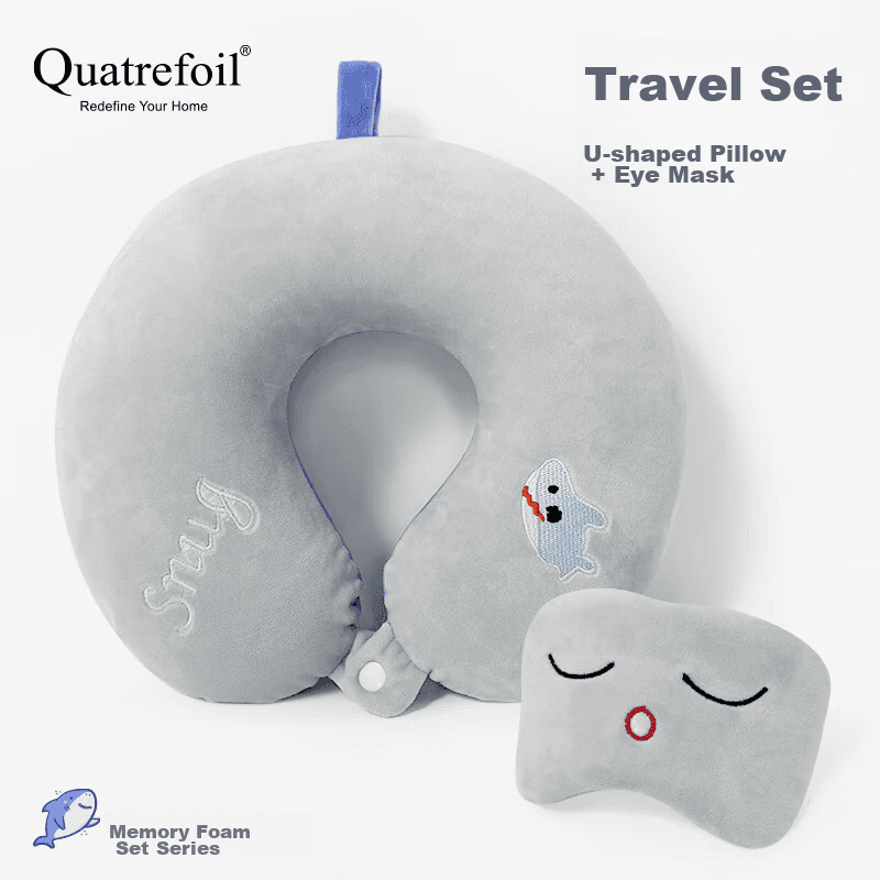 Quatrefoil Jastuk, 27 x 7 x 31 cm, Sivi