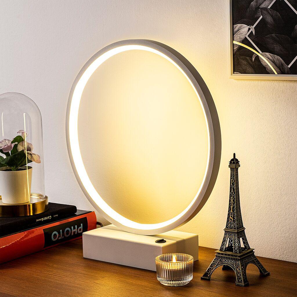 Opviq Halka 13308 Stona lampa, Bela