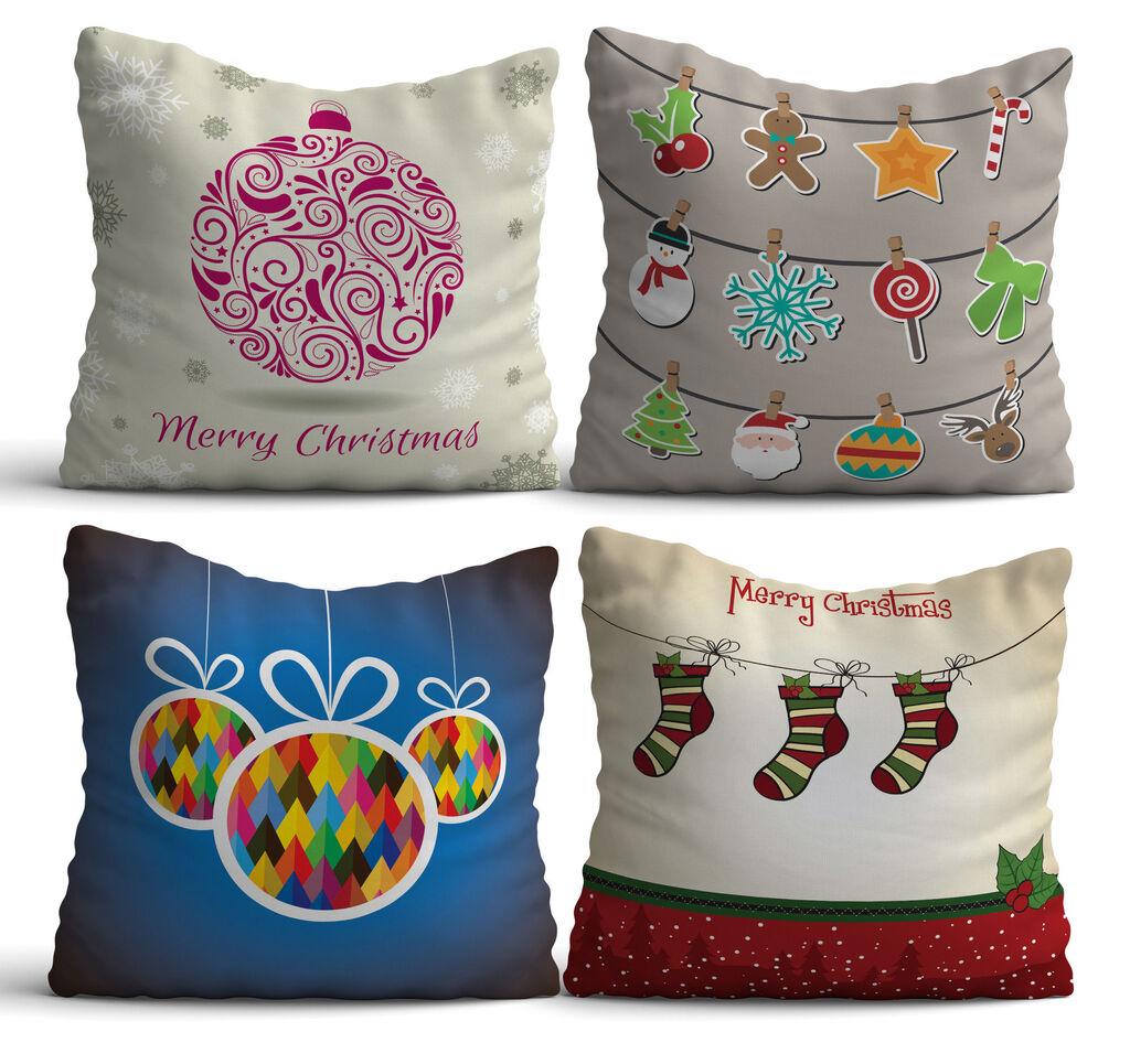 Aberto Design Set 4 jastuka 43x43cm Šareni