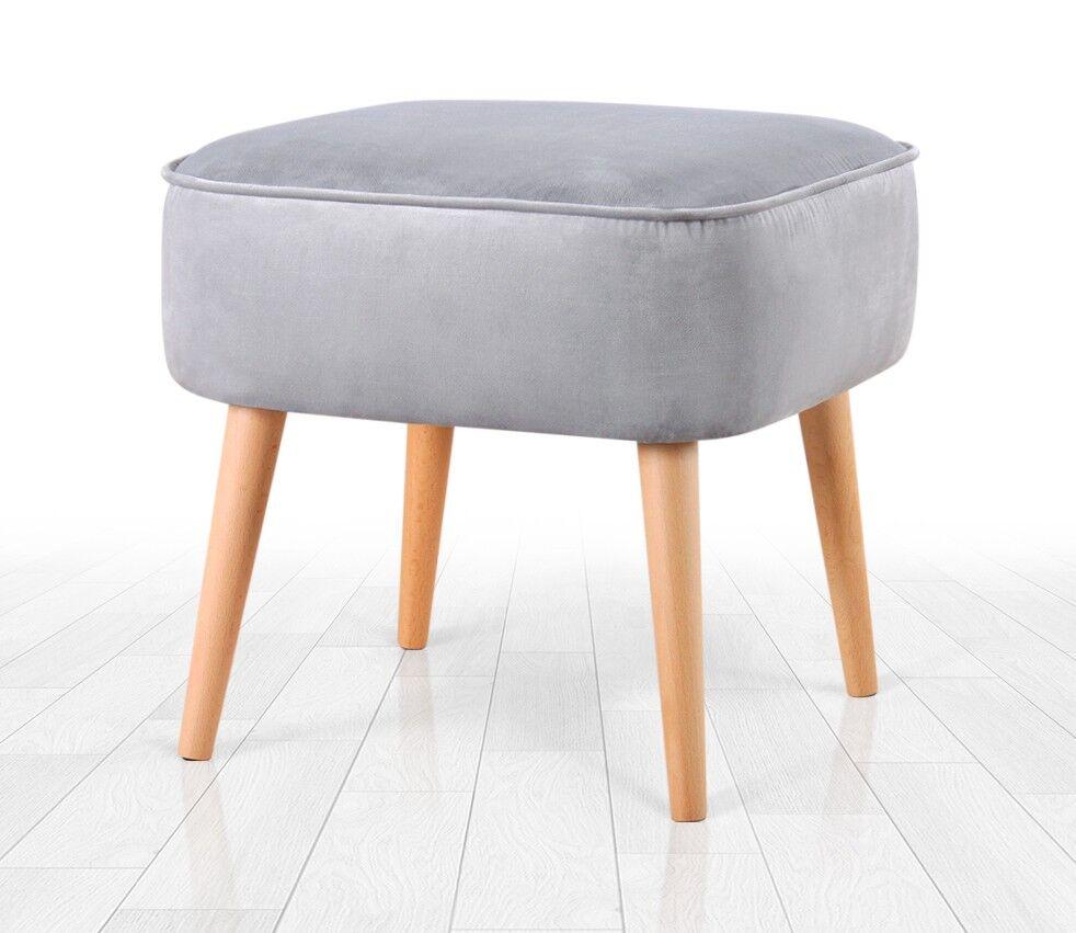 Atelier del Sofa Tabure 45x43x45cm, Svetlosivo