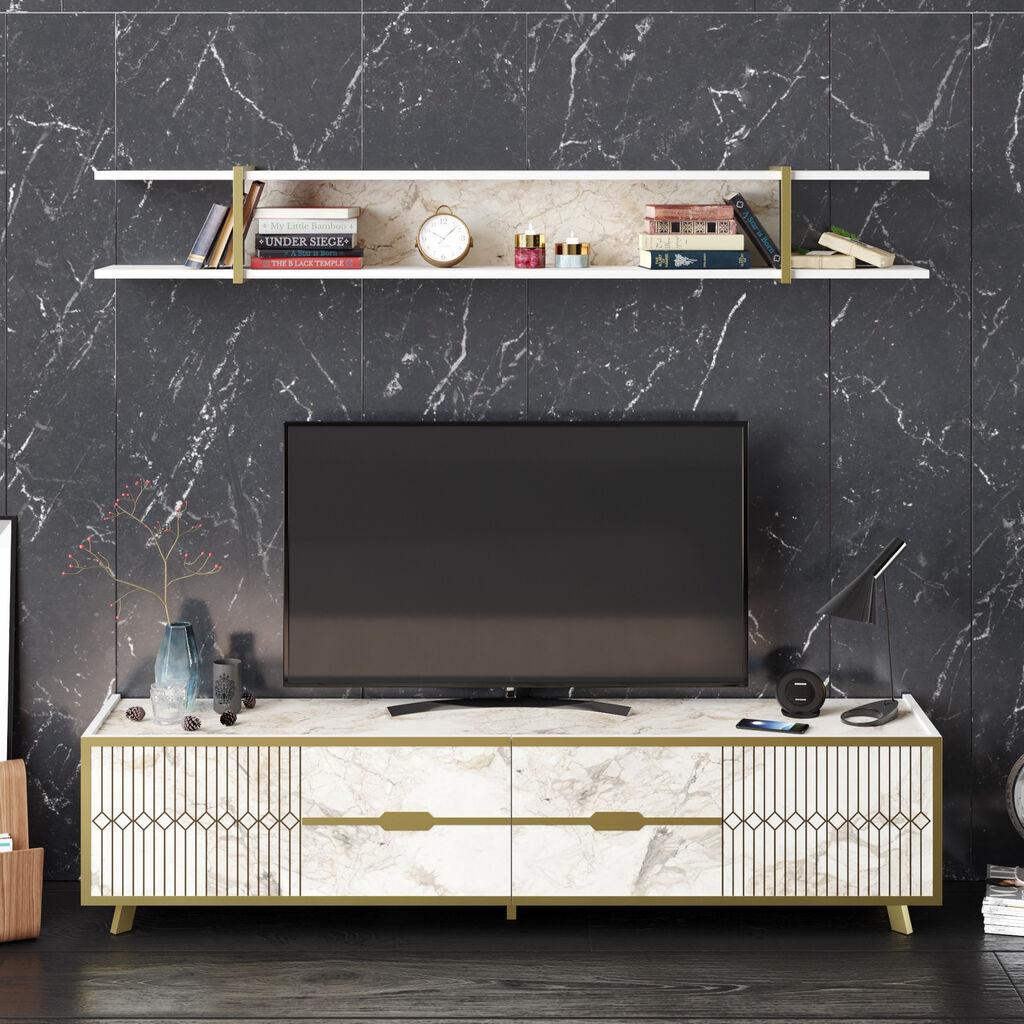 Hanah home TV Komoda Frida Bela