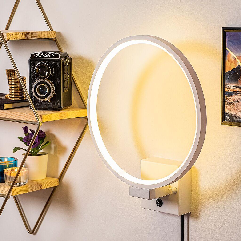 Opviq Halka 13310 Zidna lampa, Bela