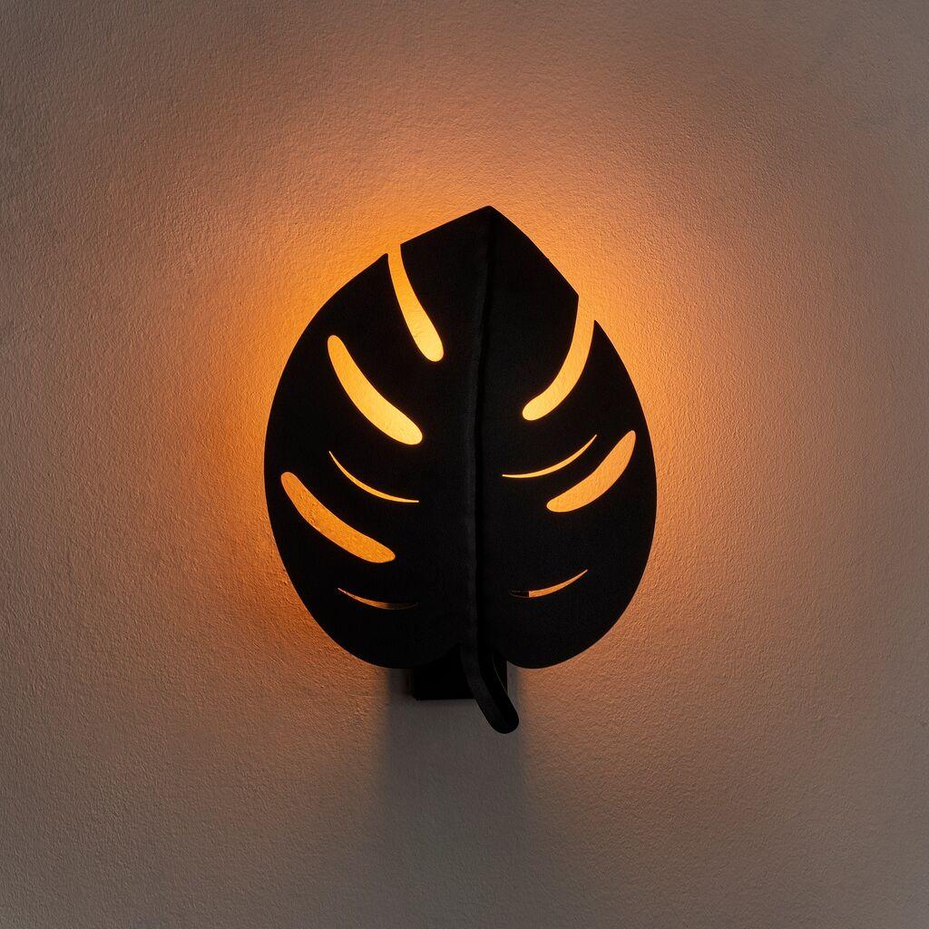 Opviq Sivani MR 843 Zidna lampa, Crna
