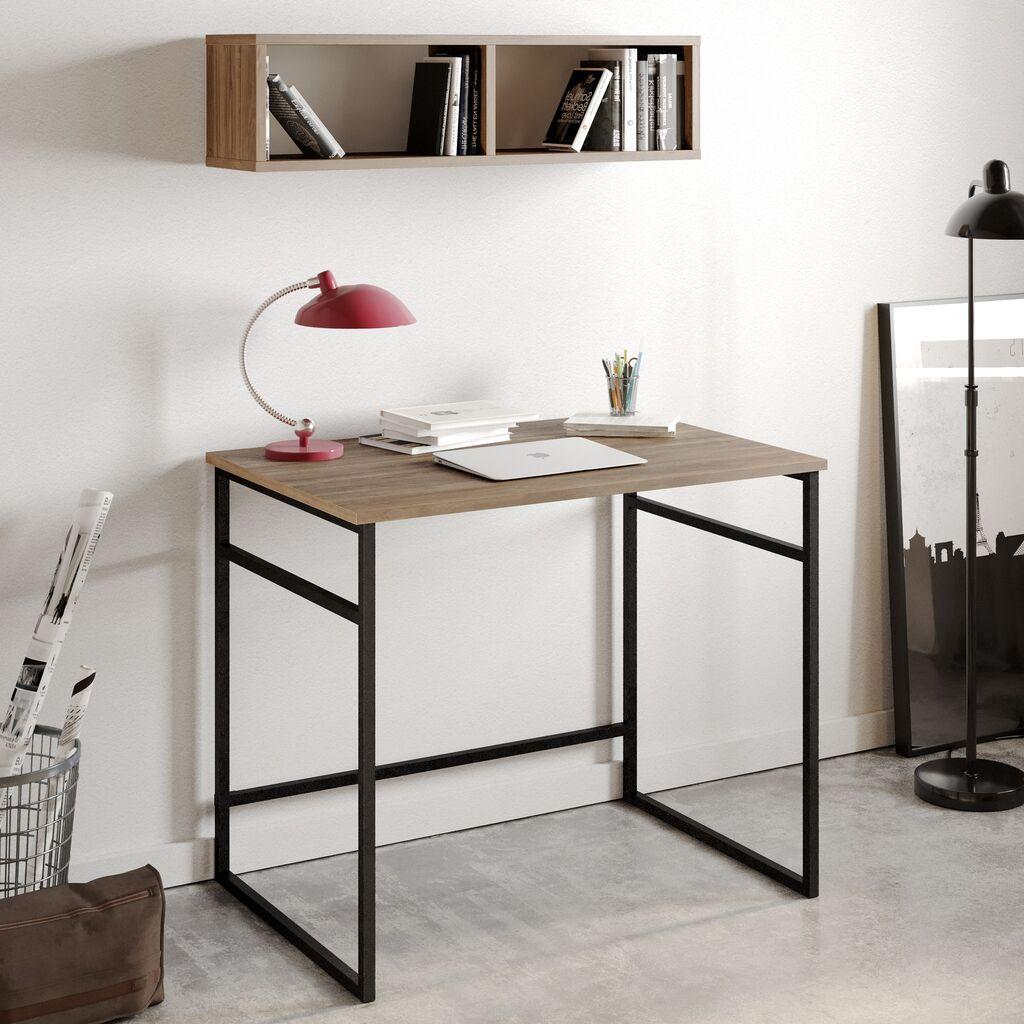 Hanah home Radni sto 90x75x60​cm Orah