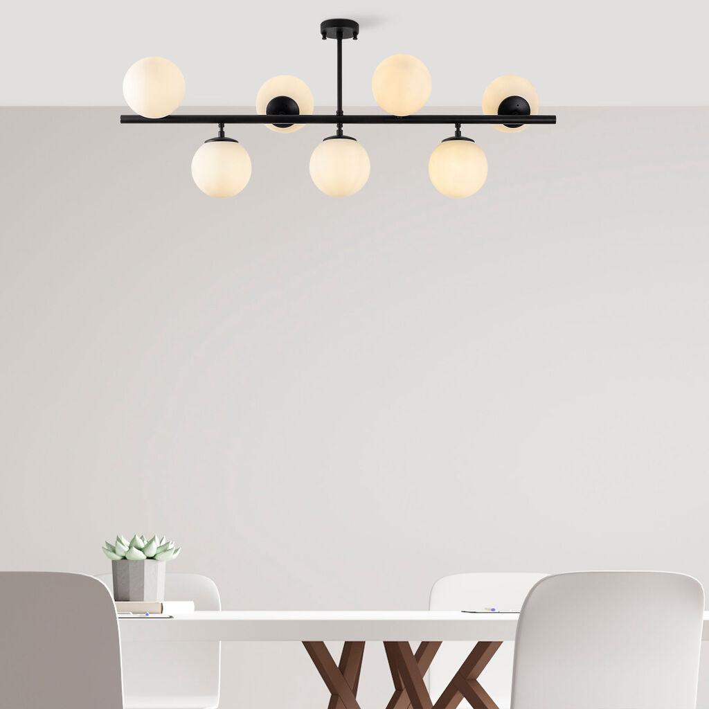 Opviq Fazli 10526 Luster, Crno-beli
