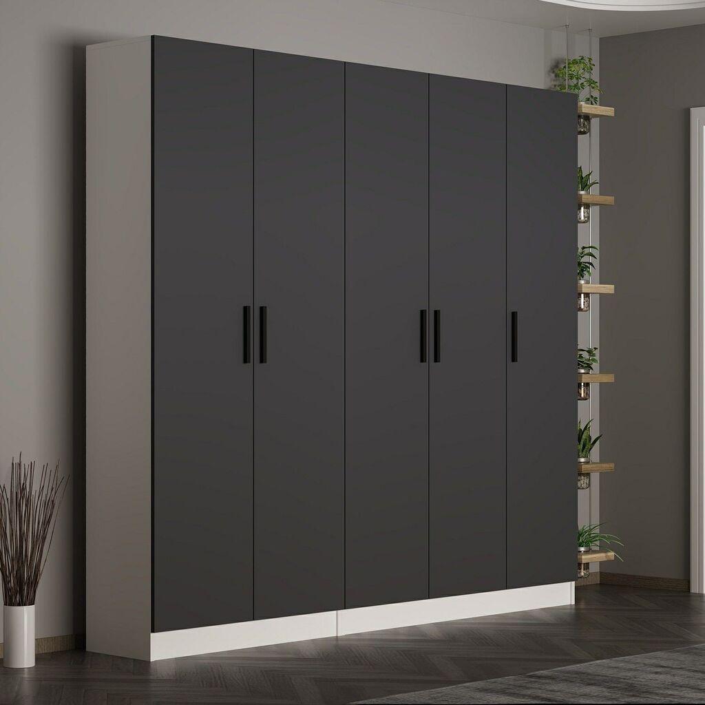 Hanah Home Komplet predsoblje Noah, Antracit