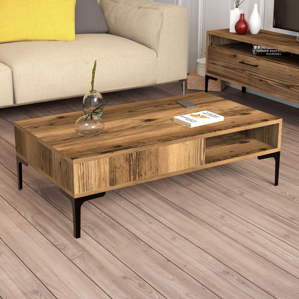 Hanah Home Klub sto Istanbul 105x32,6x60​cm Orah