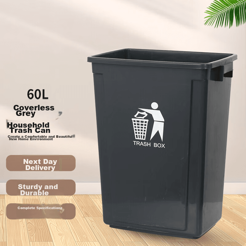 Kanta za otpatke, 60 L, Crna
