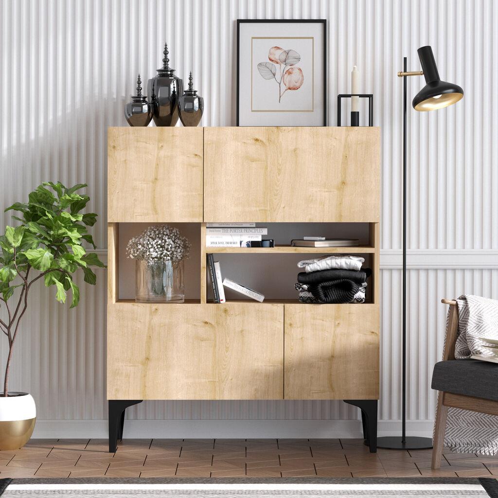 Hanah Home Krista Komoda, Braon