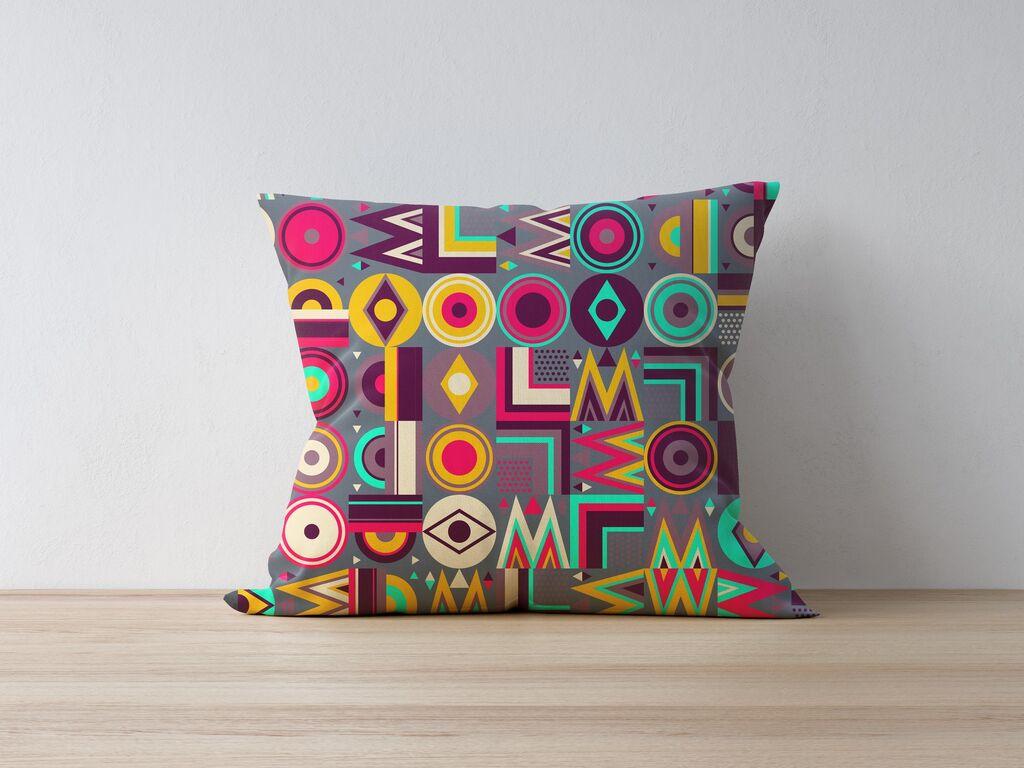 Aberto Design Jastučnica 43x43cm Šarena