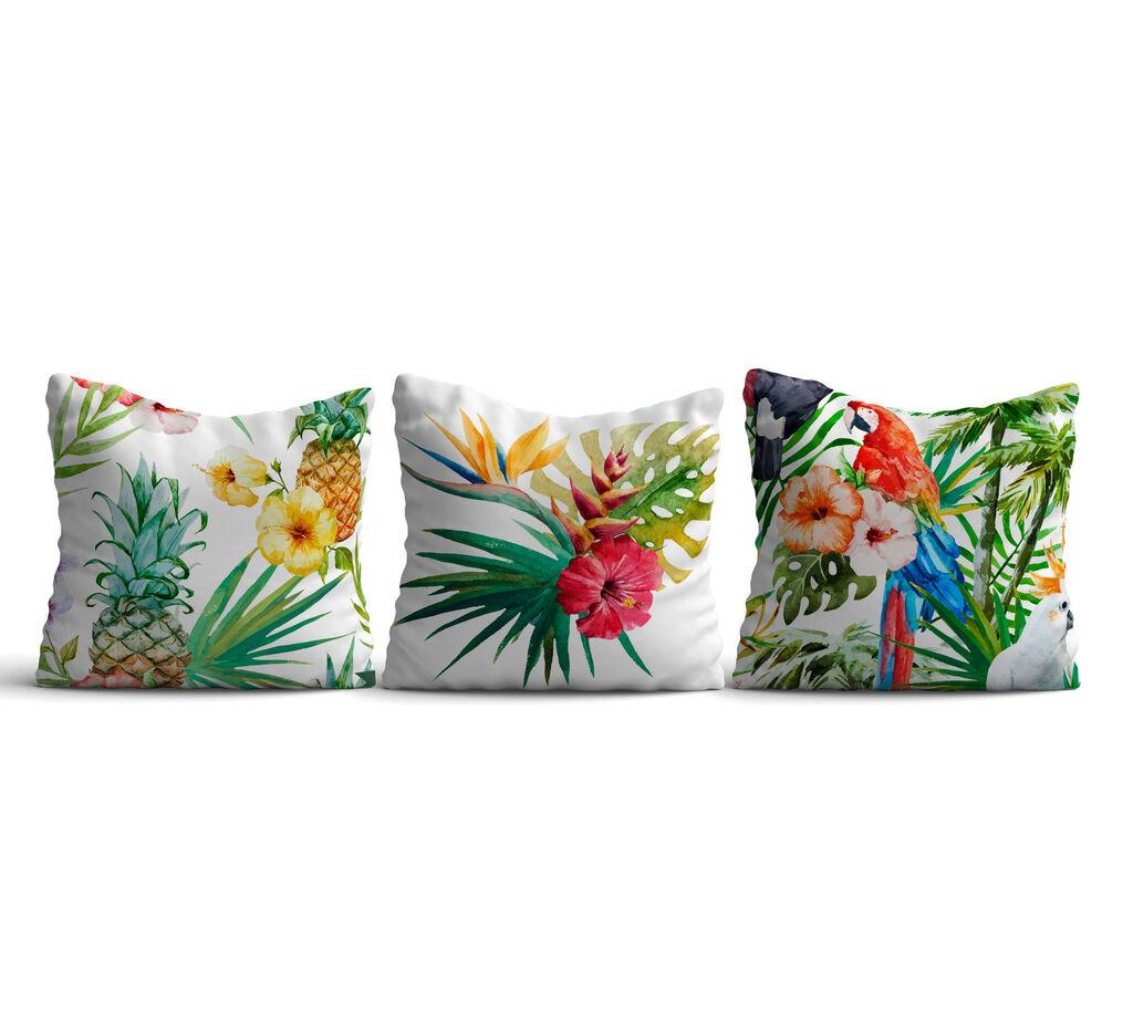 Aberto Design Set 3 jastuka 43x43cm Šareni