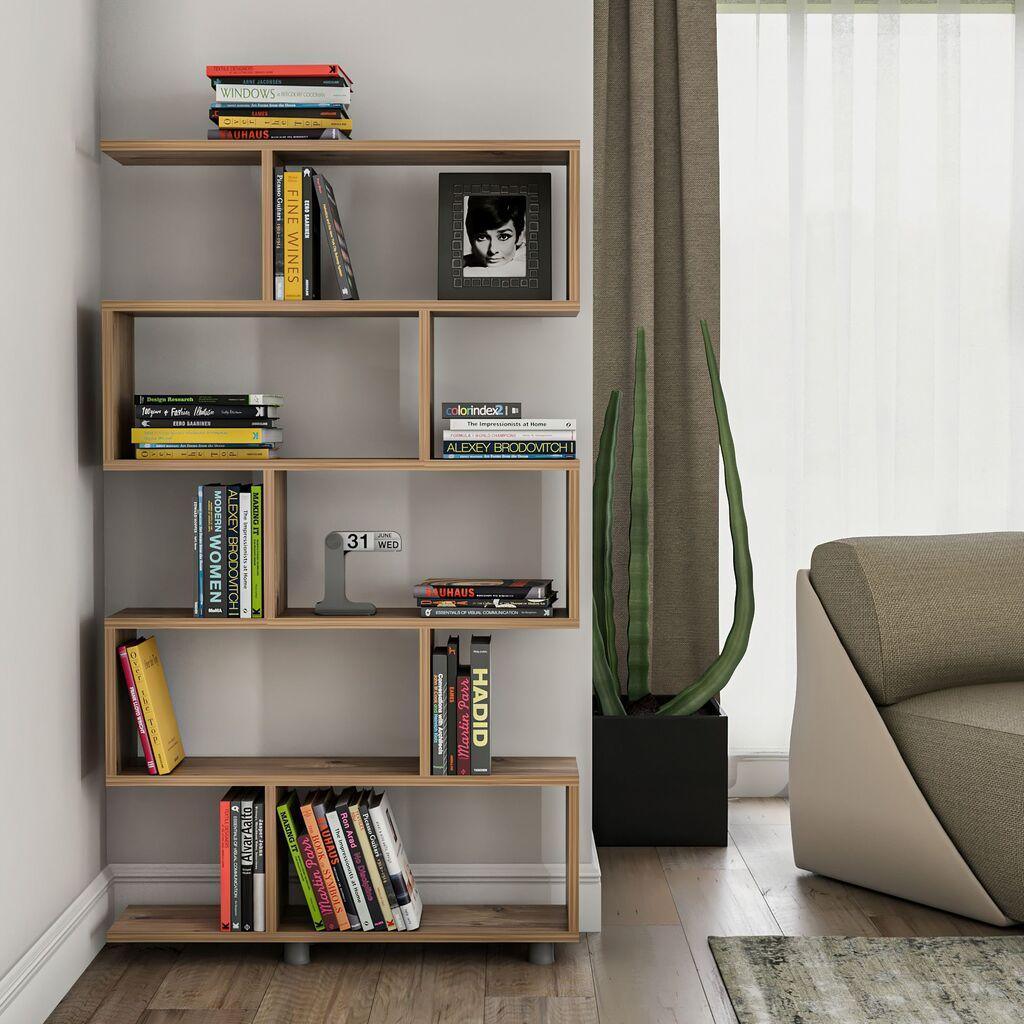 Hanah Home Polica za knjige Elif, Krem