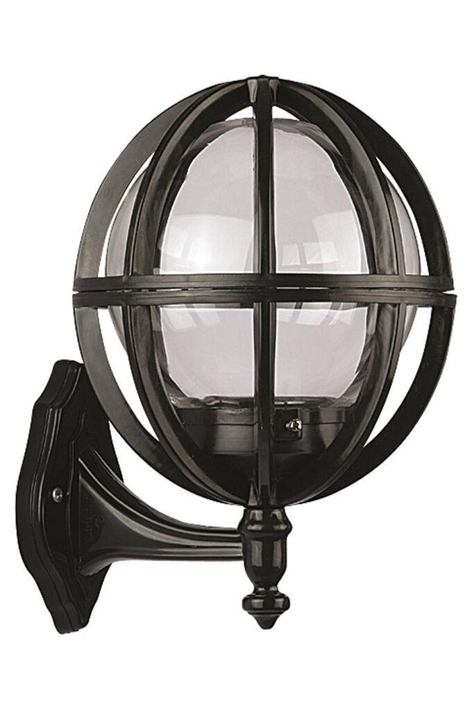 Opviq Spoljna zidna lampa BAP-68080-BSY-M1, IP65, E27, 34 cm, Crna