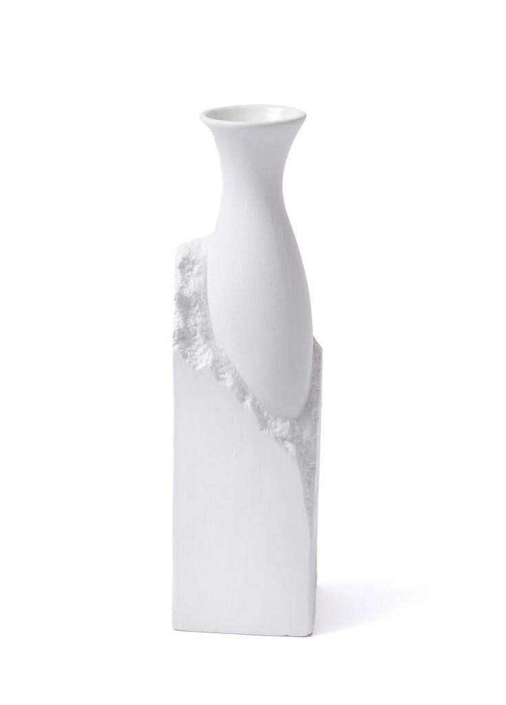 Aberto Design Vaza LCA0009, 10x10x35 cm, Bela