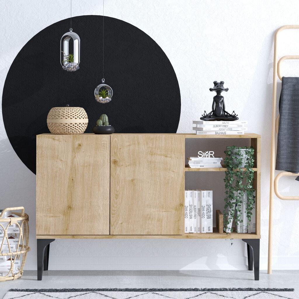 Hanah Home Komoda Oscar 120x80x40cm Hrast