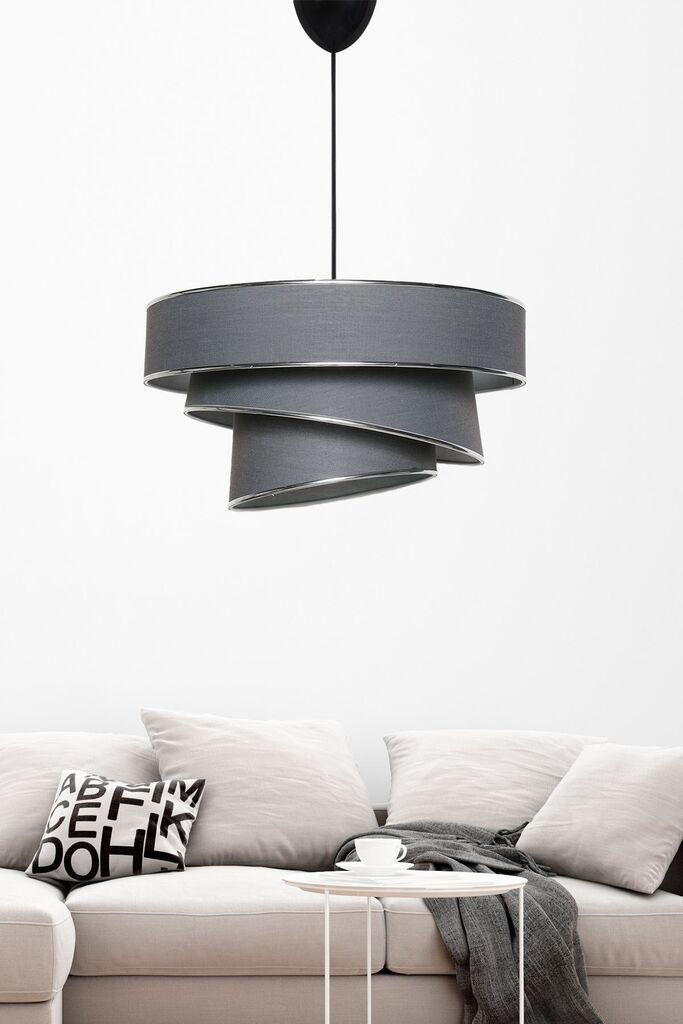Opviq Luster Couper Anthracite Silver, Metal-pamuk