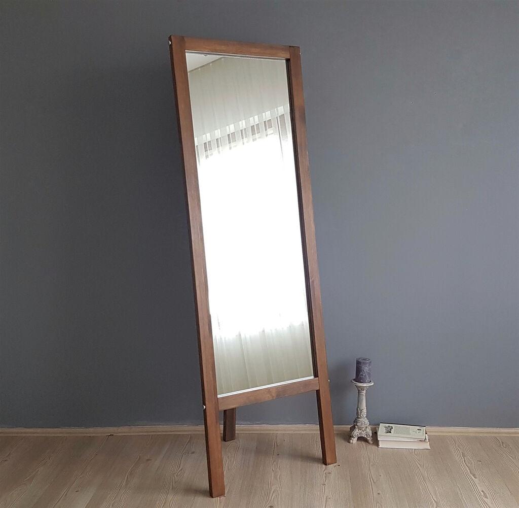 Hanah Home Podno ogledalo A43, 55x170cm, Braon