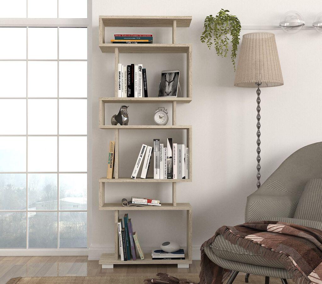 Hanah Home Polica 60​x165x19,5cm Bež