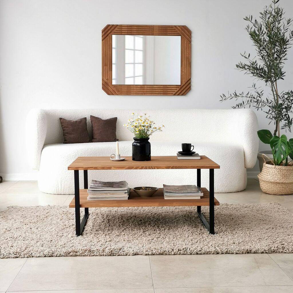 Hanah Home Klub sto Neta 85x40x60​cm Hrast