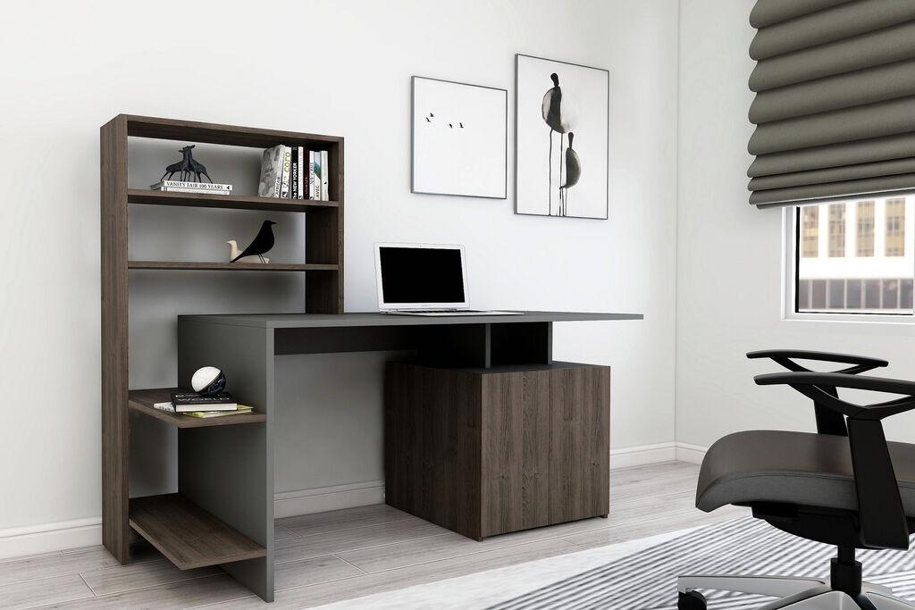 Hanah home Radni sto 146,3x73,8x60​cm Orah