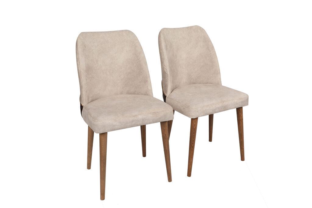 Hanah Home Set 2 trpezarijske stolice Orah