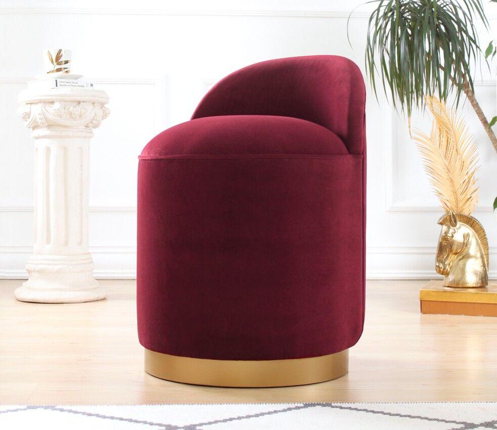 Atelier del Sofa Tabure 50cm Bordo