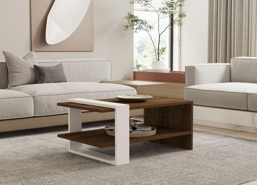 Hanah Home Klub sto Gaye 80x35x50cm Orah