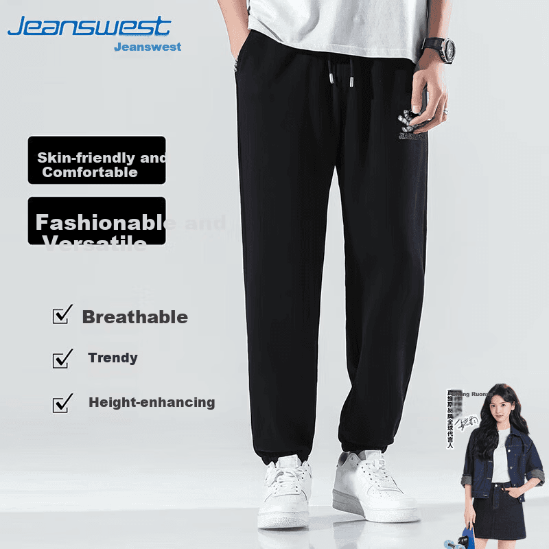 Jeanswest Muški donji deo trenerke, Crni