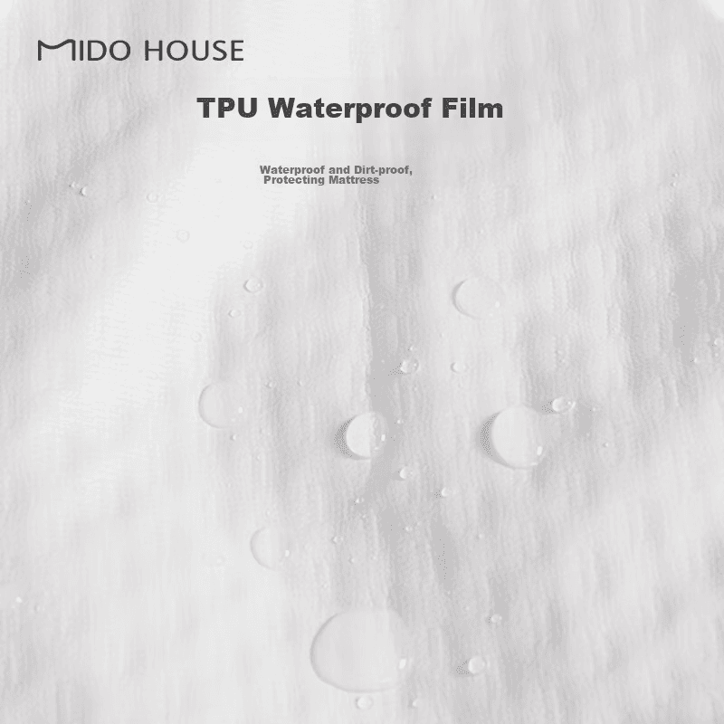 Mido House Čaršav sa lastišem, 180x200cm, Beli