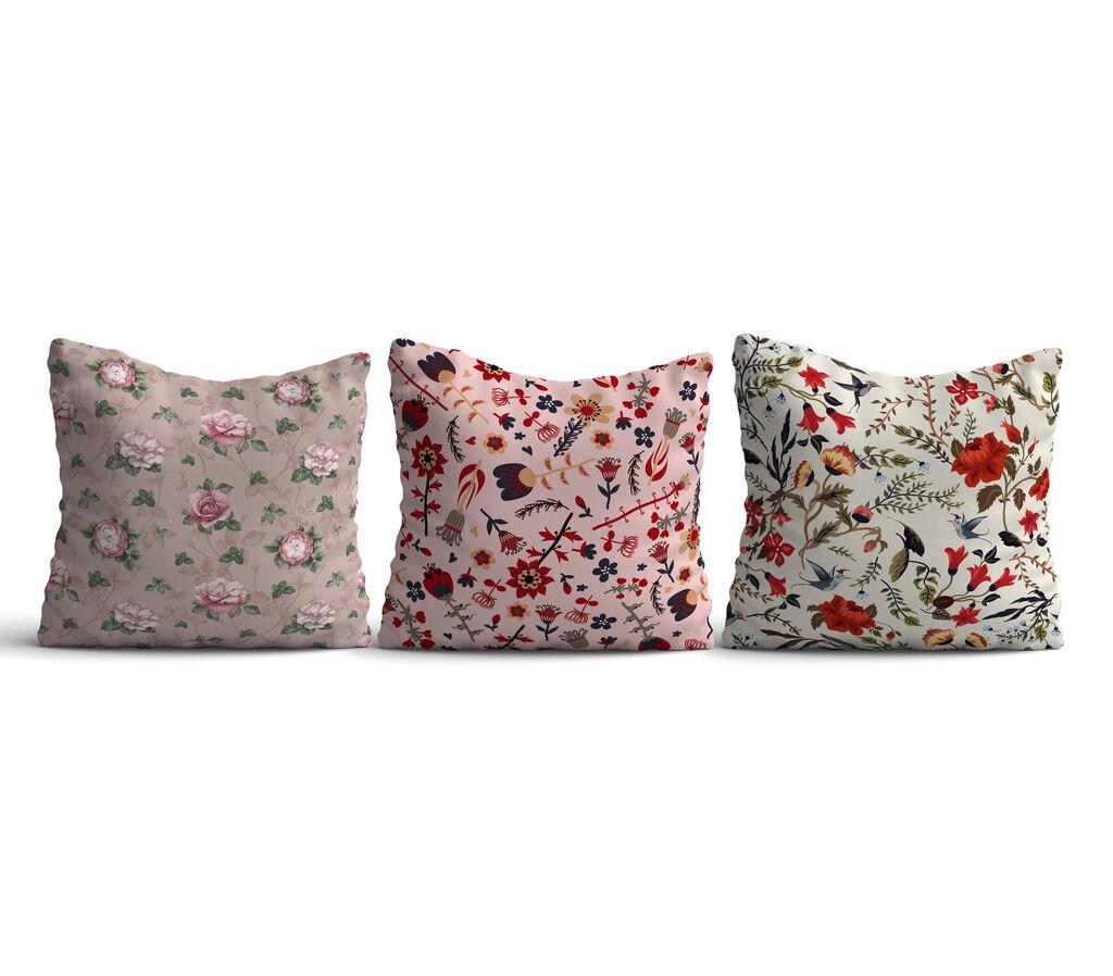 Aberto Design Set 3 jastuka 43x43cm Šareni