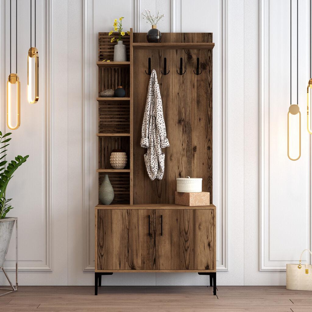 Hanah Home Cipelarnik 90x200x35cm Orah