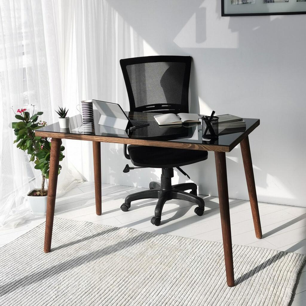 Hanah home Radni sto 110x73x60​cm Orah