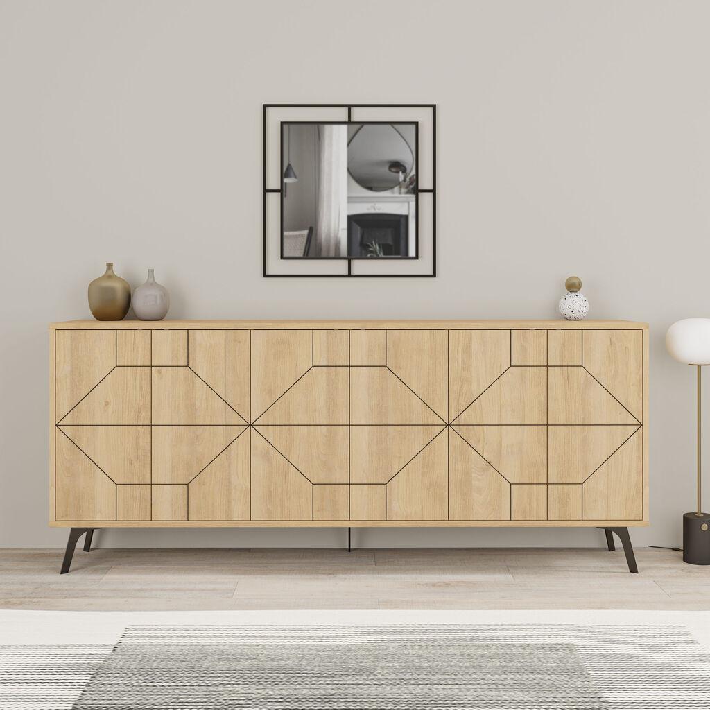 Hanah Home Dune 183 Komoda, Braon