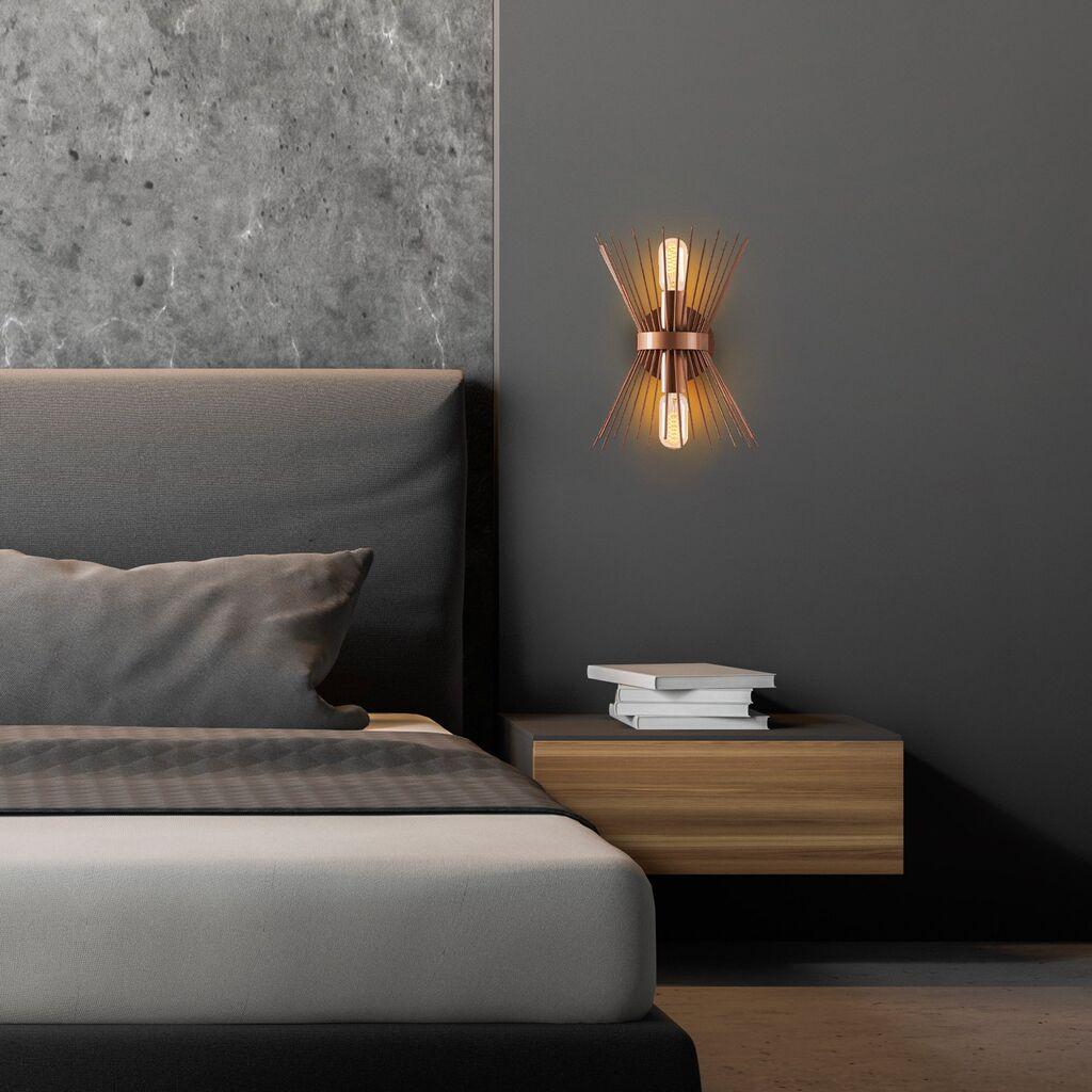 Opviq GMN 000010 Zidna lampa, Bronza