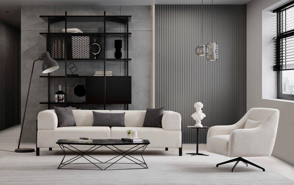 Atelier del Sofa Trosed Gio 93x75x225cm Beli