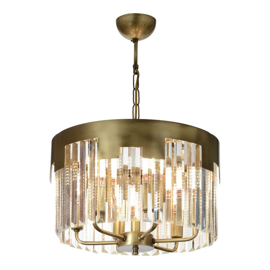 Opviq Luster AV 65225 E40, Metalni, Bronzana boja