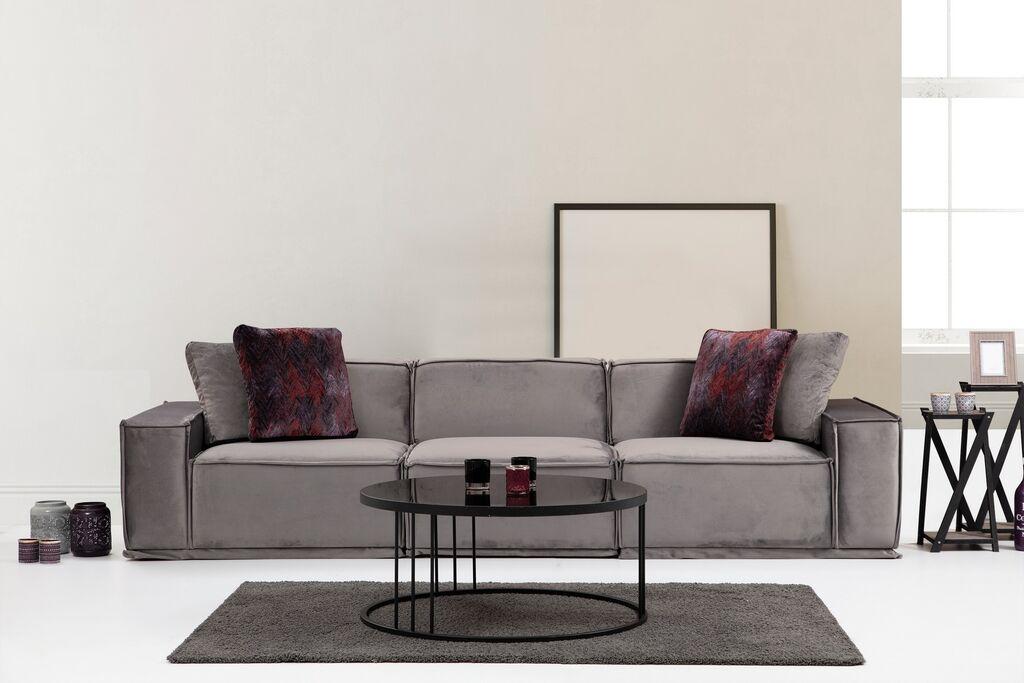 Atelier del Sofa Trosed Lego 100x76x300cm Sivi