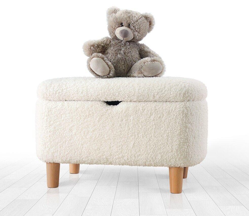 Atelier del Sofa Tabure 61x40x37cm, Belo