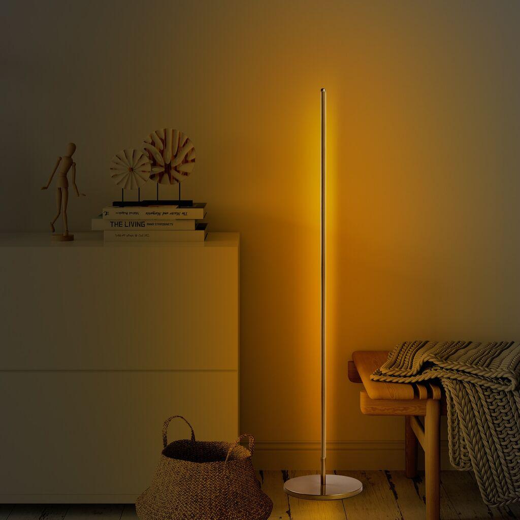 Opviq Only 13318 Podna lampa, Zlatna
